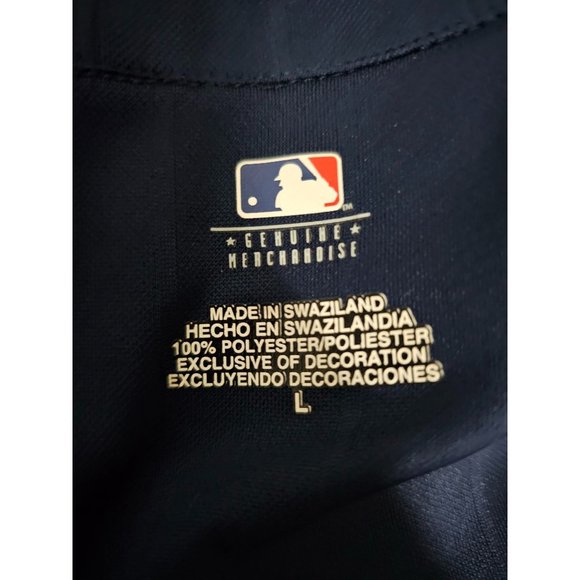 New York Yankee Polo Shirt Navy Large - Picture 5 of 5